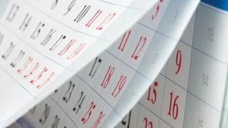 ¿Cómo será el calendario de feriados para 2025?