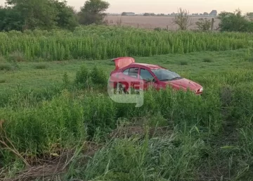 Un Megane volcó en ruta 65 entre Diaz y San Genaro y de milagro no hubo heridos