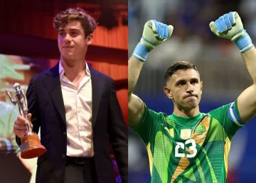 Franco Colapinto y Emiliano “Dibu” Martínez se llevaron el Olimpia de Oro 2024