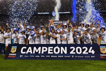 Vélez es el nuevo campeón de la Liga Profesional de Fútbol argentino