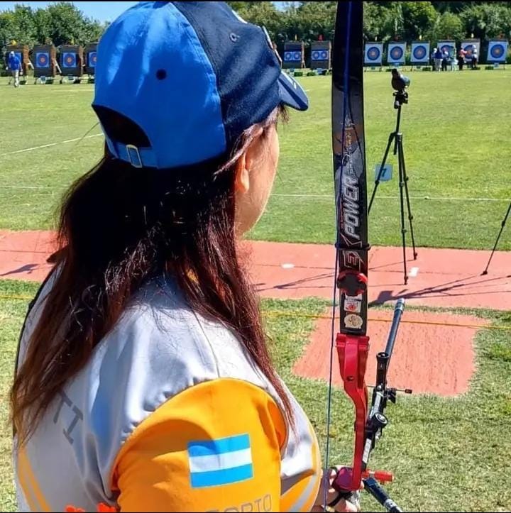 Claudia de Giusti volvió a consagrarse y es campeona argentina de tiro con arco