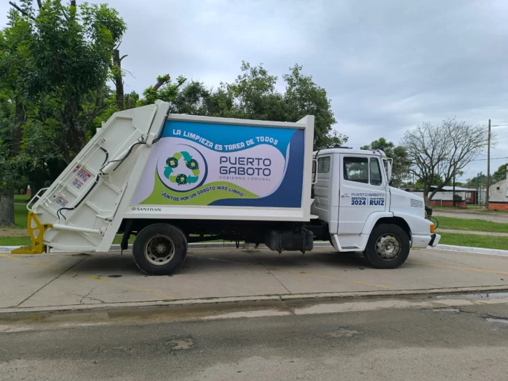 Gaboto sumó un nuevo equipo compactador de residuos adquirido con fondos propios