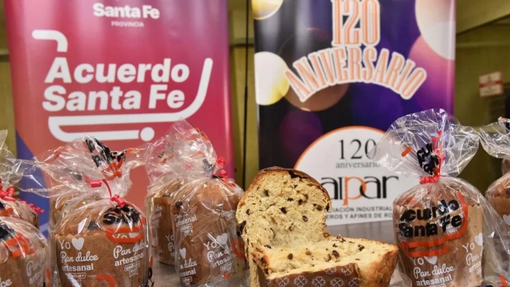 Panaderos de Rosario y Santa Fe lanzaron un pan dulce navideño a precio accesible