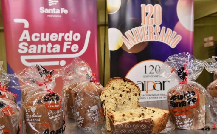 Panaderos de Rosario y Santa Fe lanzaron un pan dulce navideño a precio accesible