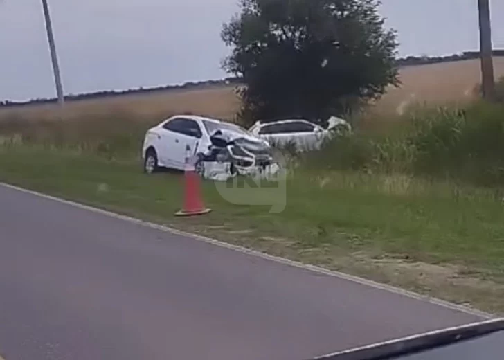 Fuerte accidente en la ruta a Gaboto: Un hombre resultó con heridas graves