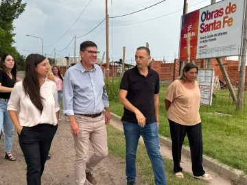 Goity recorrió obras en las escuelas de Iriondo: “Mejores escuelas significan mejores aprendizajes”