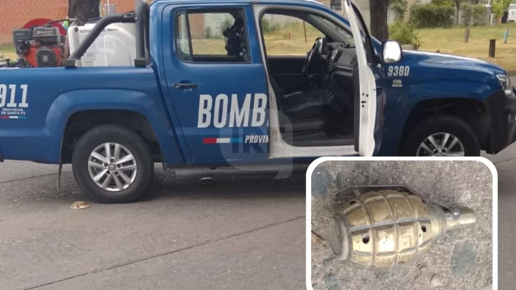 Fue un susto: Dejaron un encendedor con forma de bomba en plena avenida San Martín