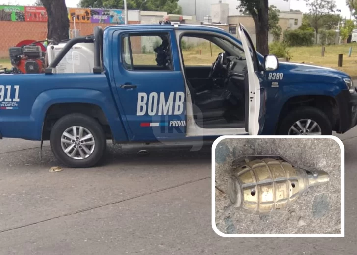 Fue un susto: Dejaron un encendedor con forma de bomba en plena avenida San Martín