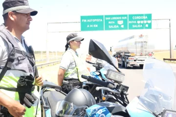 Corte parcial de tránsito en la autopista Rosario-Santa Fe por obras del tercer carril