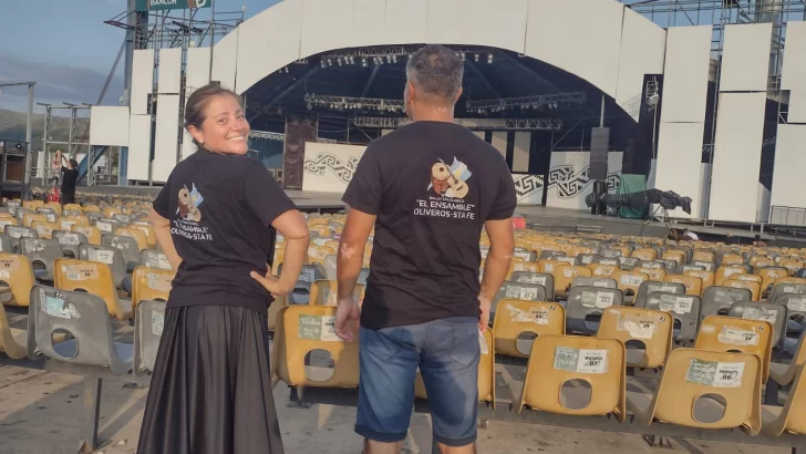 “Baila como si fuera la última vez”: El Ensamble de Oliveros llegó al escenario mayor de Cosquín