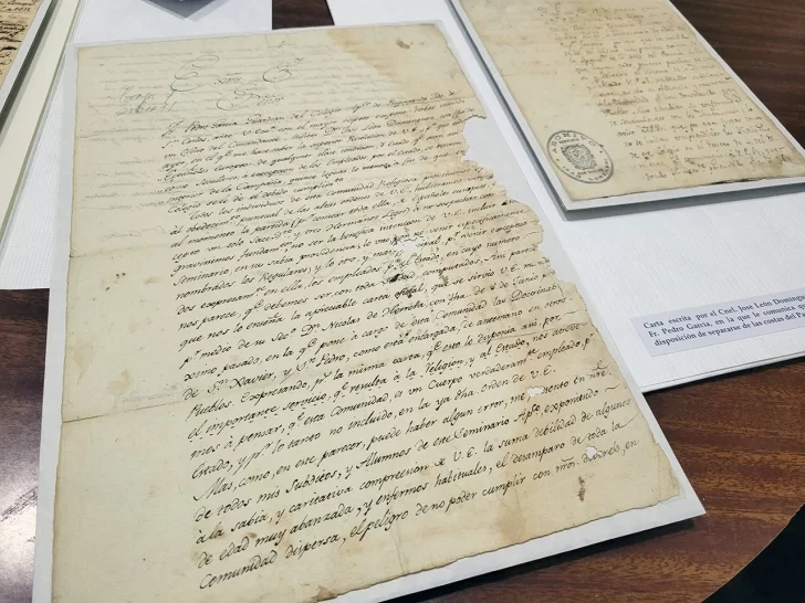 Cartas que hablan de historia: Inaugurarán una muestra con un manuscrito del general San Martín