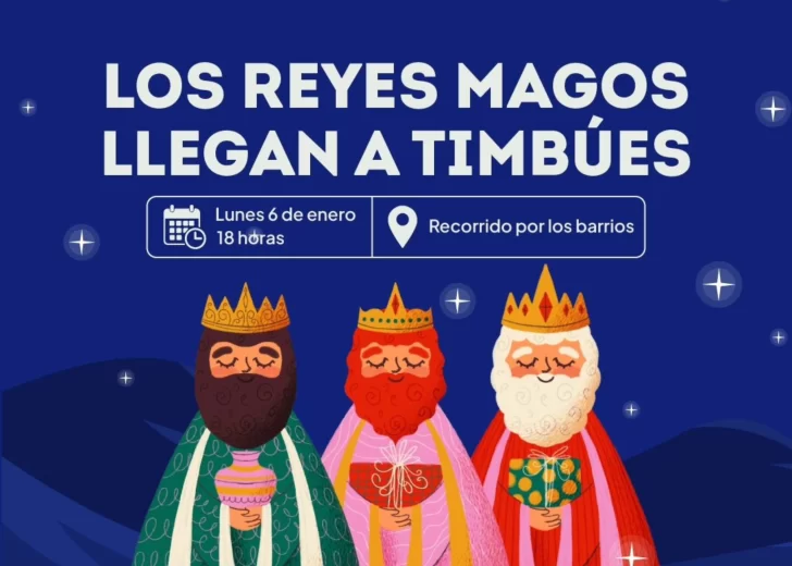 Timbúes se prepara para recibir a los Reyes Magos en su tradicional recorrido por los barrios