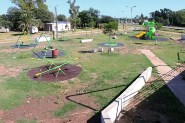 Casi listo: El Parque Urbano de Timbúes entró en la etapa final de construcción