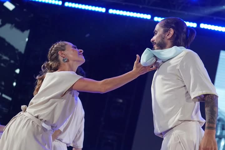 De Timbúes en Cosquín: Damián Ibaldi y Valeria Fernández deslumbraron en el escenario mayor