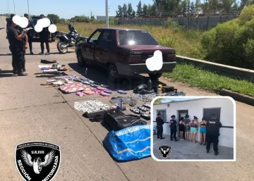 Son de Rosario, hicieron un robo piraña en San Lorenzo y fueron detenidos llegando a autopista