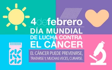 4 de Febrero: Día Mundial contra el Cáncer, una fecha para promover la prevención