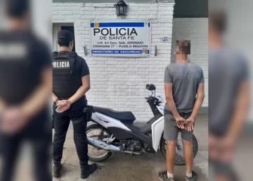 Recuperaron en Irigoyen una moto robada en octubre del año pasado en Rosario