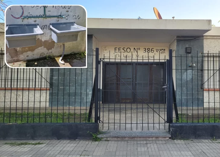 A poco de iniciar las clases ingresaron a la secundaria de Andino: “Hemos sufrido robo y daños”