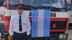 Solidaridad sin fronteras: Un bombero voluntario de San Lorenzo viaja a Venezuela para sumarse a la misión de rescate