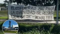 ”Buscan atemorizar y quitar derechos laborales”, ATILRA se defendió ante la retirada del empresario