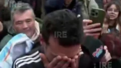 Entre emoción, abrazos, fotos y autógrafos: así fue el regreso de Scaloni a Pujato