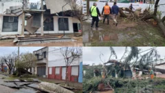 Temporal en la región: Provincia desplegó asistencia tras los daños en Las Rosas y San Genaro