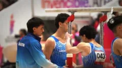 Juegos Suramericanos 2026: Luca Alfieri, gimnasta argentino que deja todo en cada rutina.