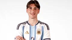 De Pueblo Andino al Mundial: Renzo Gonella debutó con con la Selección Argentina Sub-15